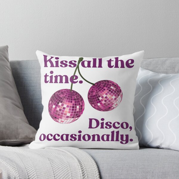 Item preview, Kiss All The Time. Disco, Occasionally.  Pop Music Graphic. designed and sold by swiftsparq.