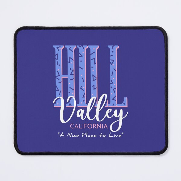 Item preview, Hill Valley California – A Nice Place to Live Vintage Travel Design designed and sold by Design Hobo.