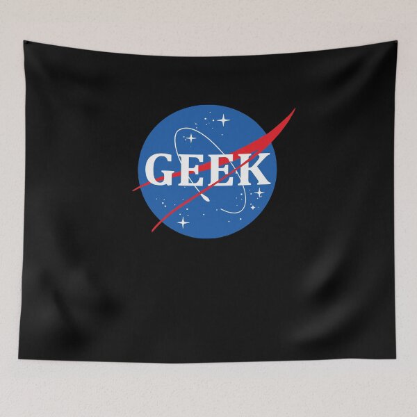 Item preview, Geek Space Science Enthusiast Logo Design designed and sold by marke770.