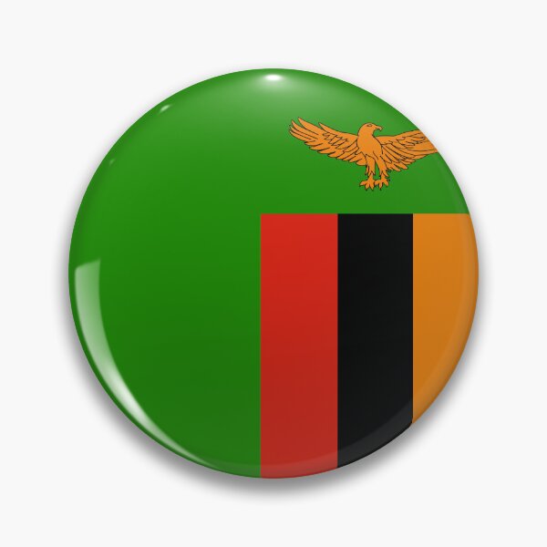 Item preview, Zambia Circle Flag ZM designed and sold by shitpostee.