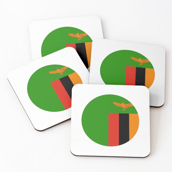 Item preview, Zambia Circle Flag ZM designed and sold by shitpostee.