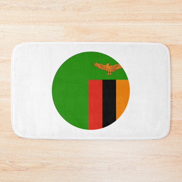 Item preview, Zambia Circle Flag ZM designed and sold by shitpostee.