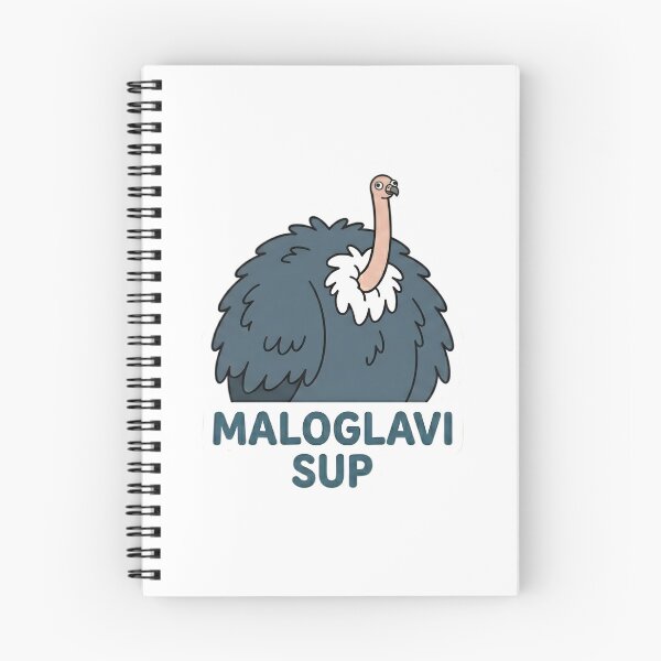 Item preview, Maloglavi Sup Funny Vulture Sticker | Balkan Pun Meme Art | Tiny Head Griffon Vulture 2D Cartoon Decal designed and sold by SergioMiklos.