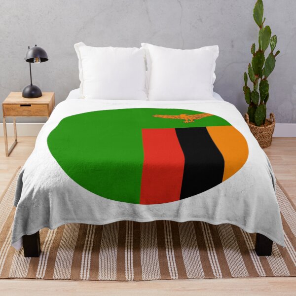 Item preview, Zambia Circle Flag ZM designed and sold by shitpostee.