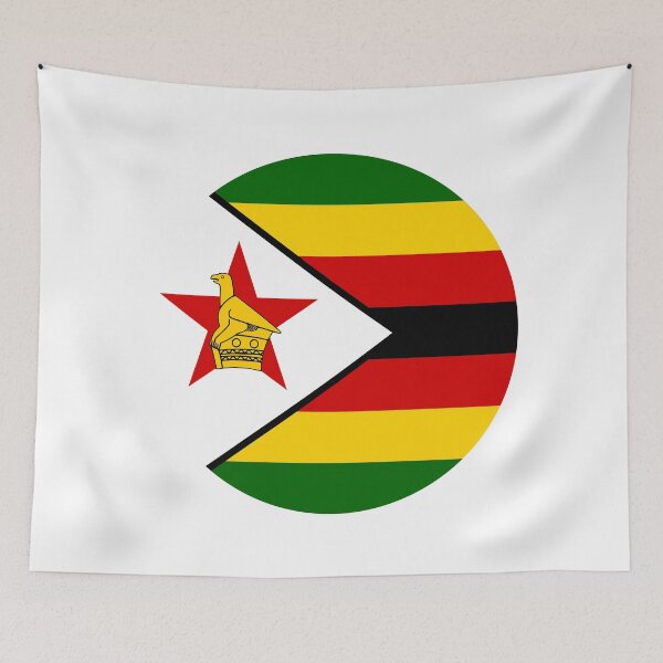 Item preview, Zimbabwe Circle Flag ZW designed and sold by shitpostee.