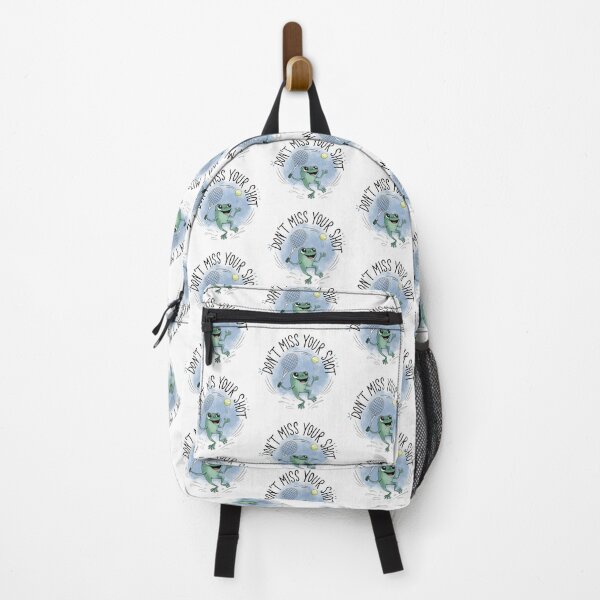 Item preview, Don’t Miss Your Shot | Cute Frog Tennis Design designed and sold by Xatutik.art.