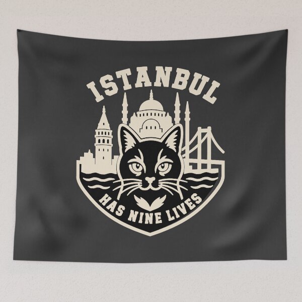 Item preview, Istanbul Cat Has Nine Lives designed and sold by Lyfeinsights.