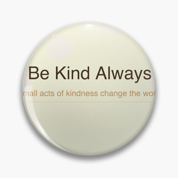 Item preview, Be Kind Always Minimal Typography Quote designed and sold by radou88.