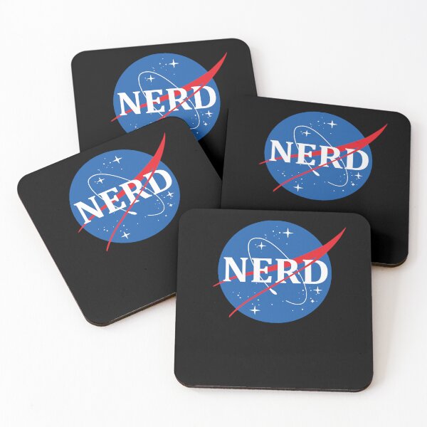 Item preview, NERD Space Science Astronomy Geek Logo Design designed and sold by marke770.