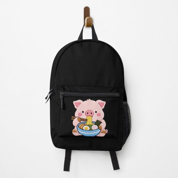Item preview, Piglet Ramen Embroidery Patch | Cute Kawaii Piglet Noodle Lover designed and sold by ColorSplash123.