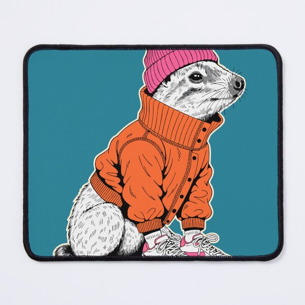 Item preview, Fancy Hyrax Realistic Animal Sticker designed and sold by inkfusionhub99.