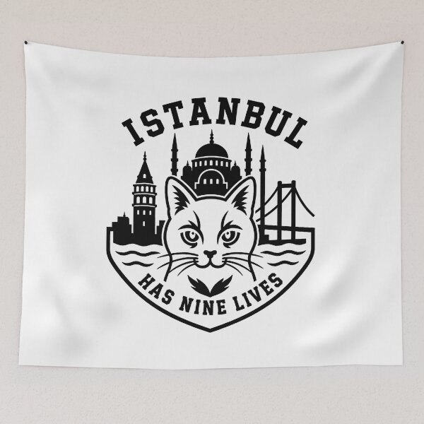 Item preview, Istanbul Cat Has Nine Lives designed and sold by Lyfeinsights.