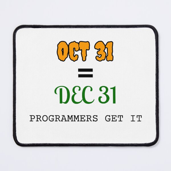 Item preview, OCT 31 = DEC 25 Funny Programmer Jokes designed and sold by mancikart.