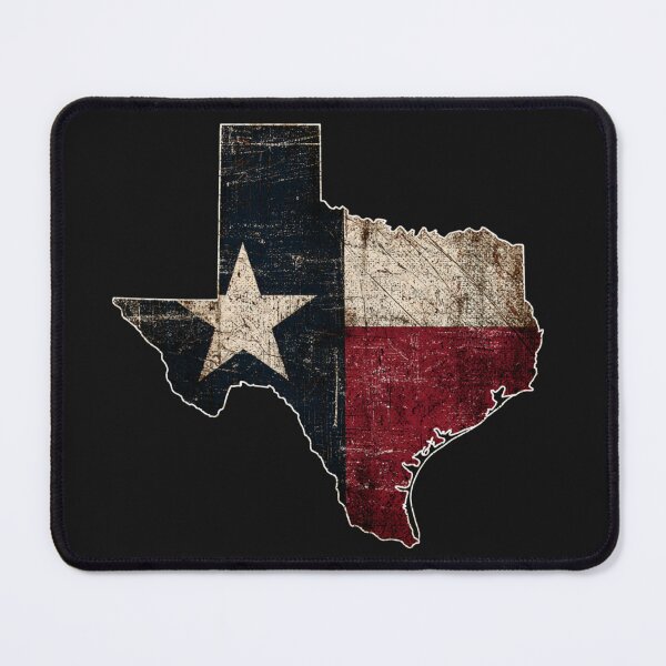 Item preview, Distressed Texas State Map Flag - Weathered Lone Star Pride 4TH JULY designed and sold by VectorForge.