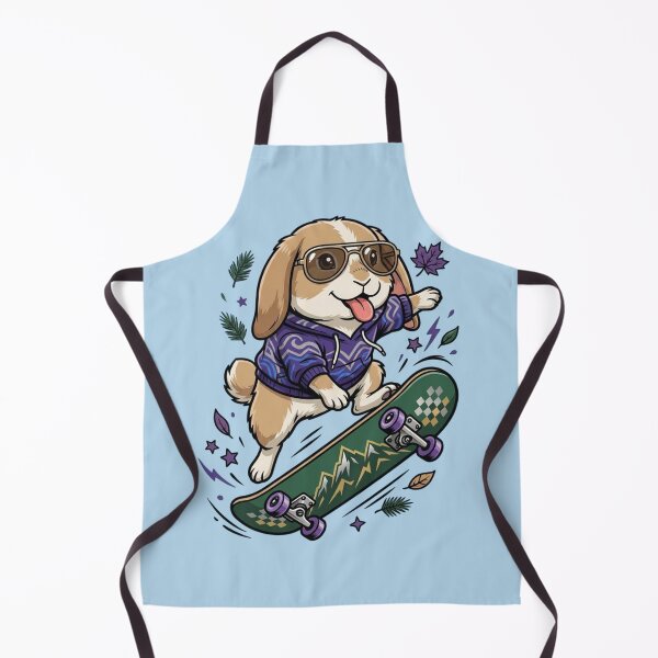 Item preview, Skater Rabbit – Cool Bunny on Board designed and sold by Dogandesighn.