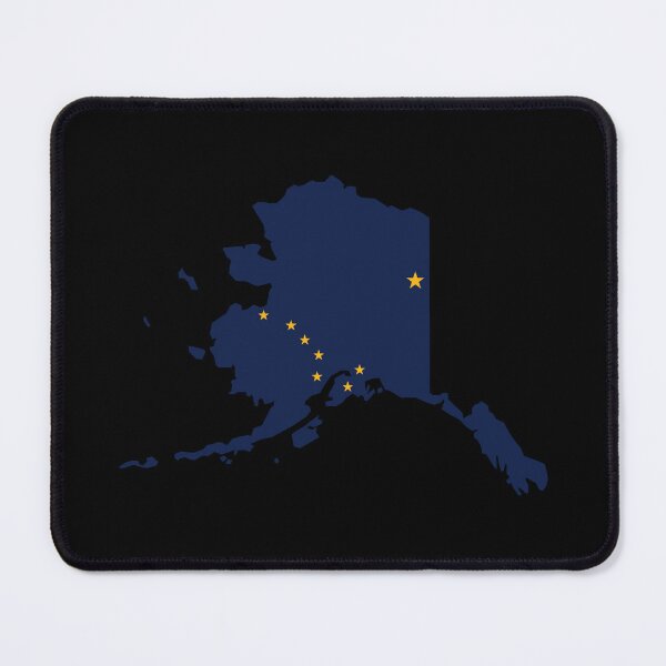 Item preview, Alaska State Shape Flag AK designed and sold by shitpostee.