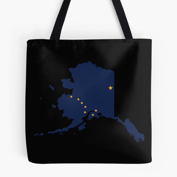 Item preview, Alaska State Shape Flag AK designed and sold by shitpostee.