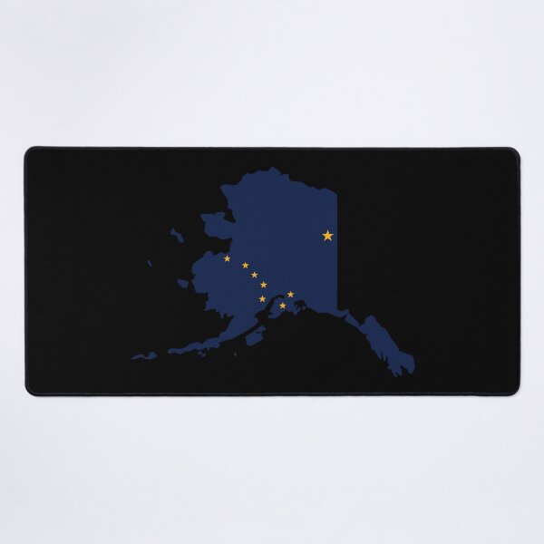 Item preview, Alaska State Shape Flag AK designed and sold by shitpostee.