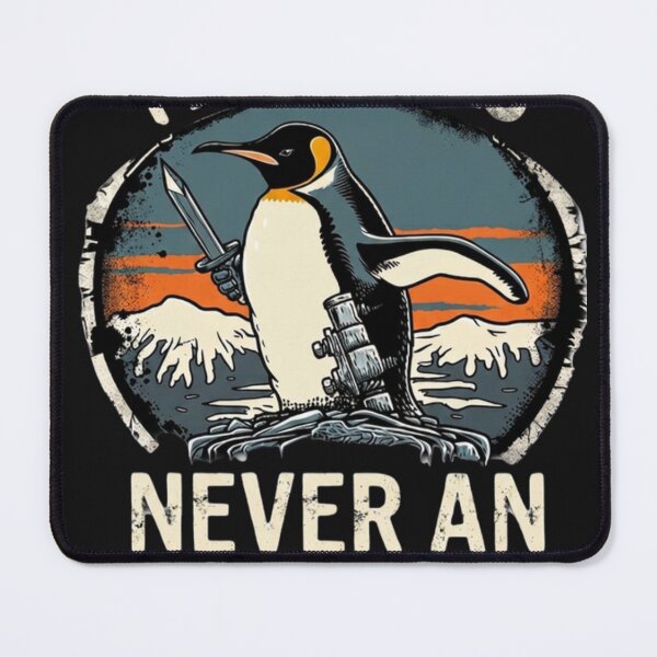 Item preview, Flight Was Never An Option - Funny Sarcastic Penguin Meme designed and sold by FizjoHed.
