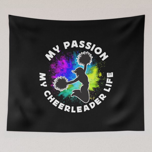 Item preview, Cheerleader My Passion My Cheerleader Life Dancing designed and sold by tshirtconcepts.