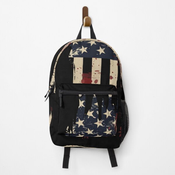Item preview, Distressed Battle Worn American Flag - Tactical Veteran Patriotic designed and sold by FizjoHed.