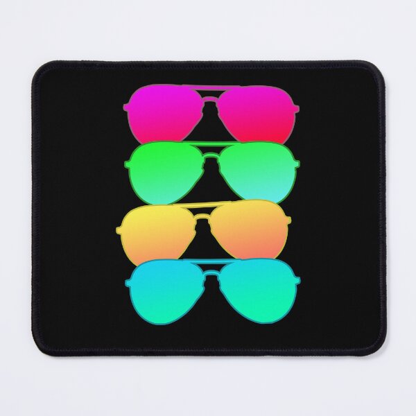 Item preview, Vibrant Gradient Aviator Sunglasses Retro Style designed and sold by marke770.