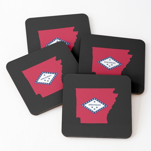 Item preview, Arkansas State Shape Flag AR designed and sold by shitpostee.