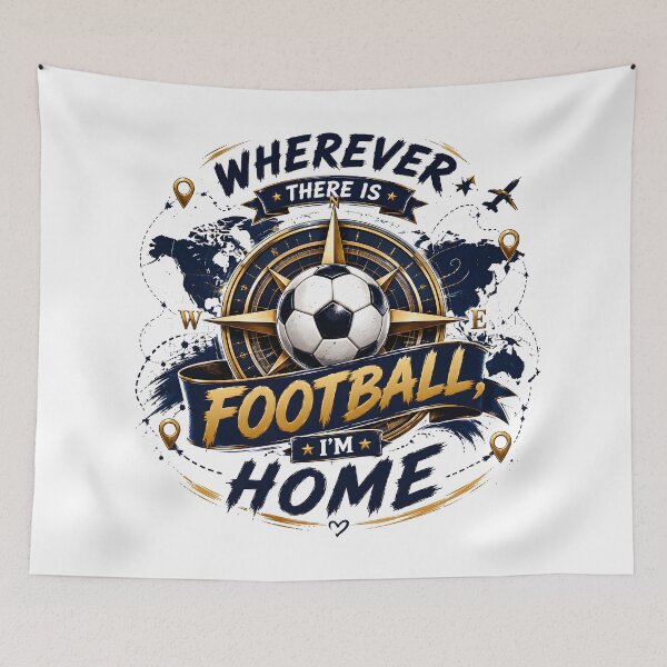 Item preview, soccer compass, football merchandise, traveling soccer, football gifts for fans, soccer travel designed and sold by TrueArtVibes.