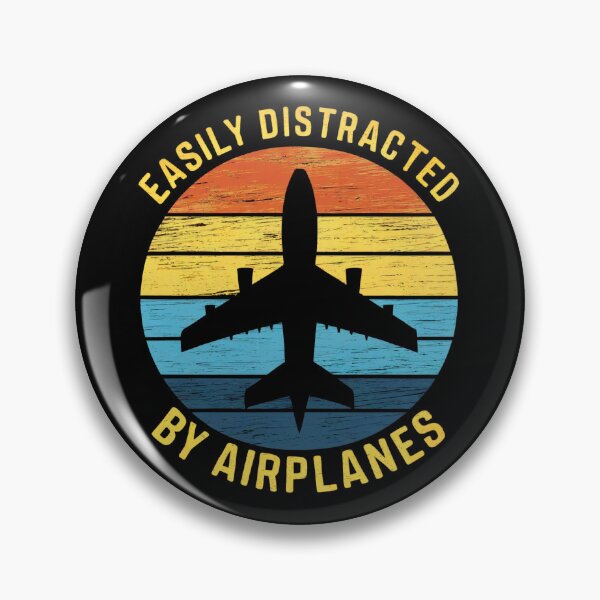 Item preview, Easily Distracted By Airplanes designed and sold by SiarheiYur.
