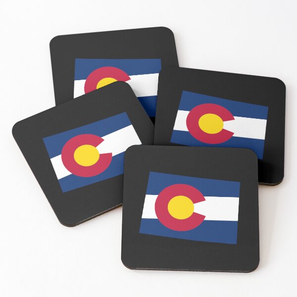 Item preview, Colorado State Shape Flag CO designed and sold by shitpostee.