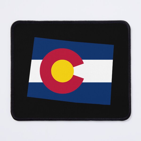 Item preview, Colorado State Shape Flag CO designed and sold by shitpostee.