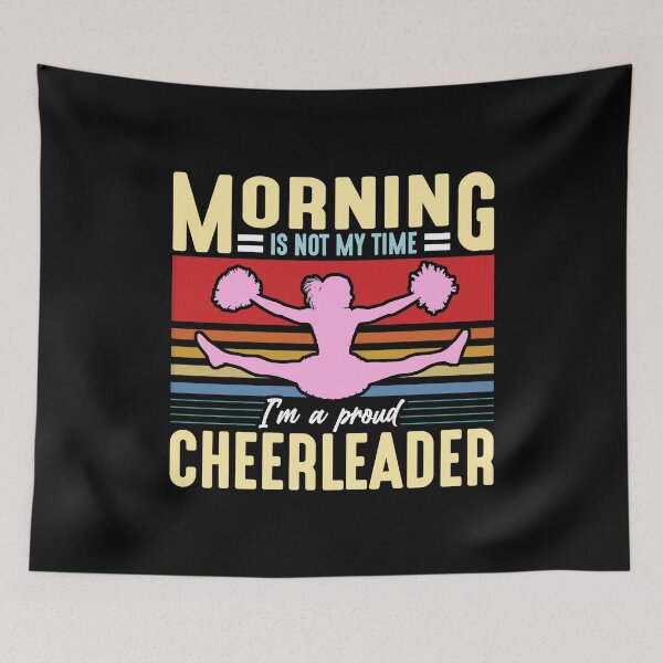 Item preview, Cheerleader Morning Is Not My Time I'm A Dancer designed and sold by tshirtconcepts.