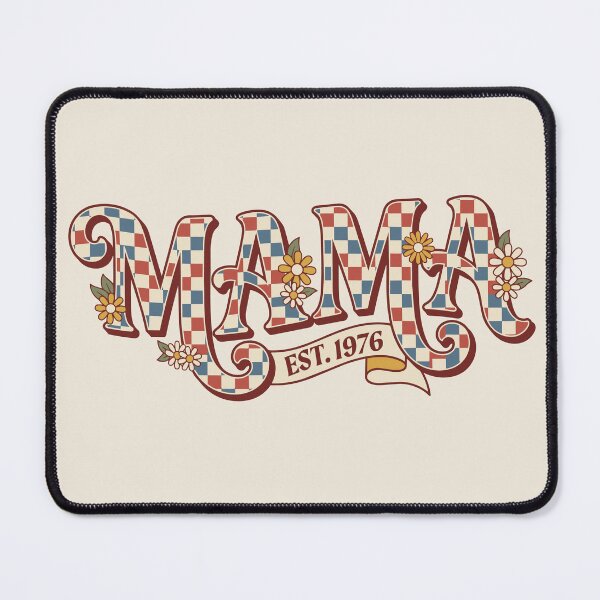 Item preview, Groovy Checkered Mama Est. 1976 designed and sold by KnockingLouder.