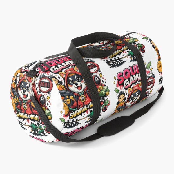 Item preview, Squid Game Dog Cartoon | Cute Gamer Streetwear Design | Viral Aesthetic Graphic Tee | Survive & Win Art designed and sold by Graphic Therapist.