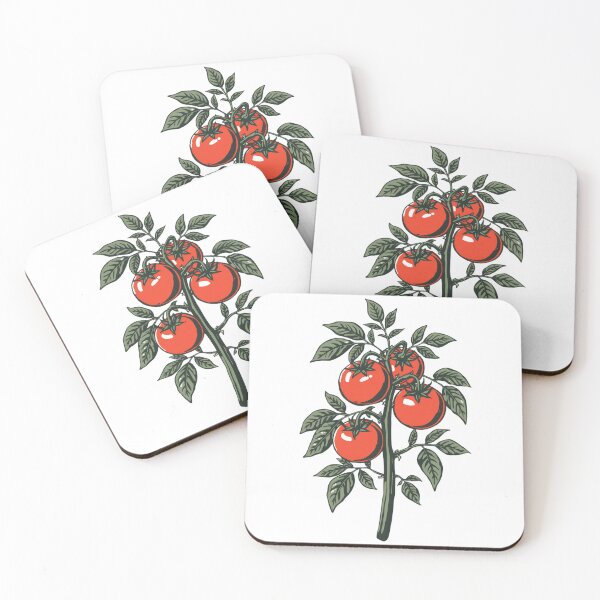 Item preview, Vintage Tomato Plant Botanical Garden Illustration Design designed and sold by Evergreen Horizon Works.