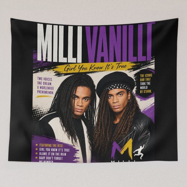 Item preview, Milli Vanilli Pop Duo Tribute designed and sold by lecheston91.