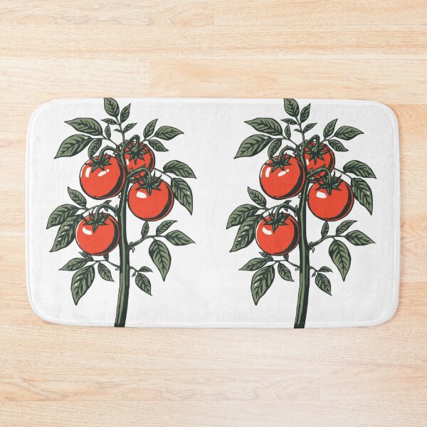 Item preview, Vintage Tomato Plant Botanical Garden Illustration Design designed and sold by Evergreen Horizon Works.