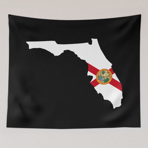 Item preview, Florida State Shape Flag FL designed and sold by shitpostee.