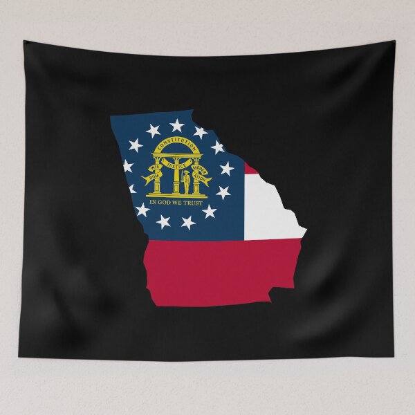 Item preview, Georgia State Shape Flag GA designed and sold by shitpostee.