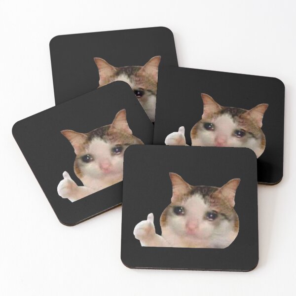 Item preview, Everything’s good cat meme designed and sold by DreamBrushy.
