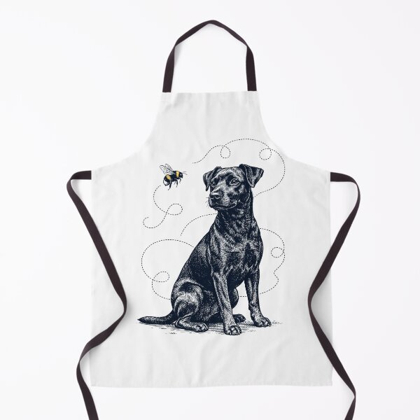 Item preview, Patterdale Terrier Bumble Bee Honeybee Dog Lover designed and sold by Kimberley King Art King Art.