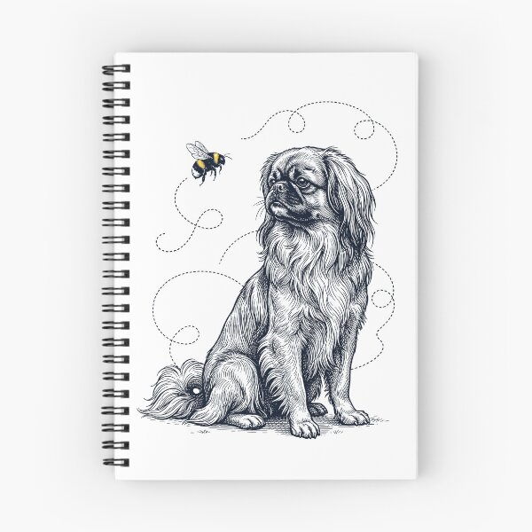Artikelvorschau, Pekinese, Hummel, Honigbiene, Hundeliebhaber entworfen und verkauft von Kimberley King Art King Art.