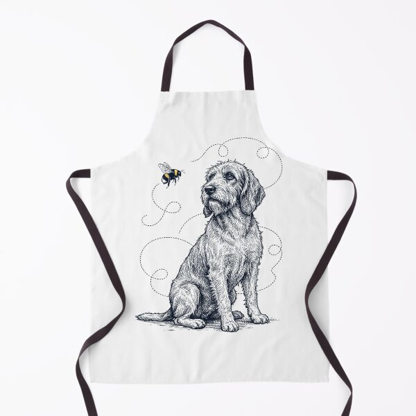 Aperçu de l'œuvre Petit Basset Griffon Vendéen Bourdon Abeille Amoureux des chiens créée et vendue par Kimberley King Art  King Art.