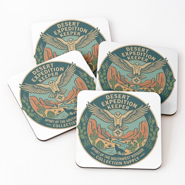 Item preview, Desert Expedition Keeper Southwest Voyager Emblem designed and sold by QUIRKFITs.