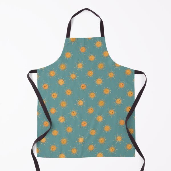Item preview, Cute Kawaii Smiling Suns and Sunshine Pattern designed and sold by StoriesInGrain.