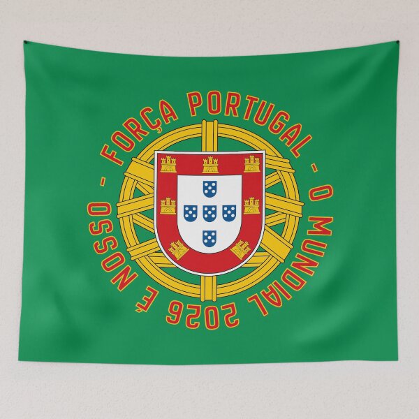 Item preview, Força Portugal World Cup 2026 Is Ours Crest Badge Design (Portuguese Version) designed and sold by DILMIK..