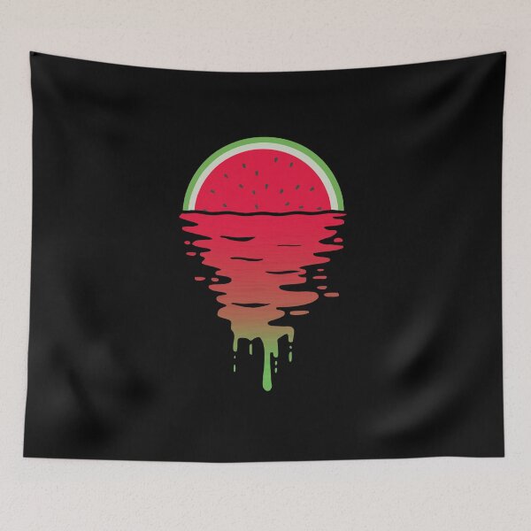 Item preview, Vibrant Melting Watermelon Slice Summer Fun designed and sold by marke770.