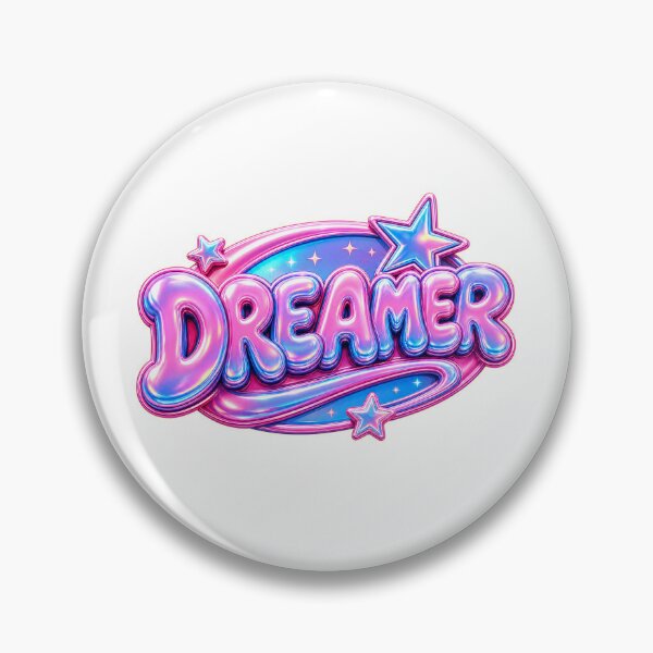 Item preview, DREAMER - Y2K Retro Bubble  designed and sold by Ahmed Nedji.