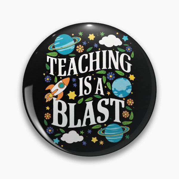 Item preview, Teaching Is A Blast Planets designed and sold by SiarheiYur.