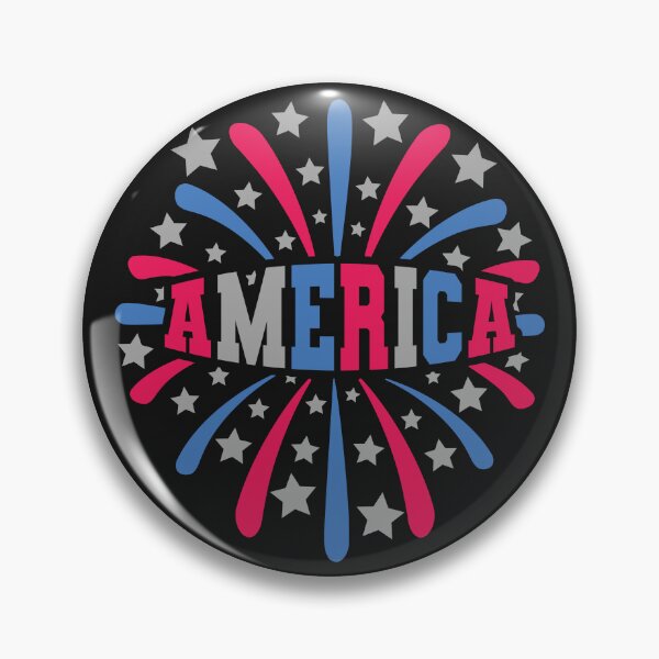 Item preview, American Stars and Fireworks - 4th of July  designed and sold by GlitterArtySVG.